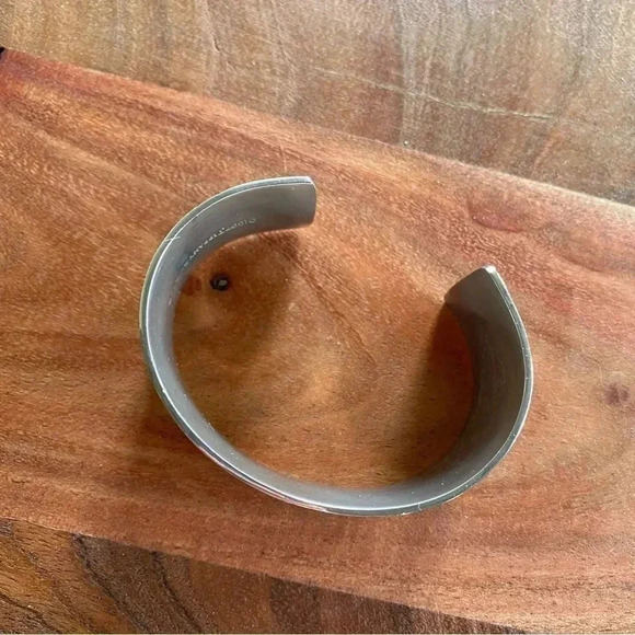 Tiffany & Co. Notes Collection Vintage Sterling Silver Cuff Bangle Bracelet 1997 - Picture 3 of 9